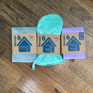 NEW Norwex Household Package - EnviroCloth, Window Cloth and Dusting Mitt